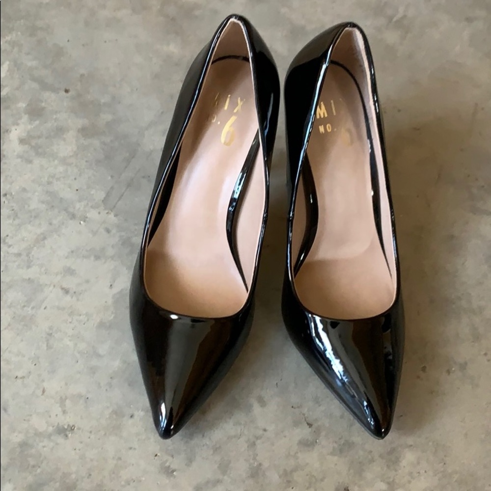 Mix no. 6 black 4inch high heels